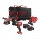 MILWAUKEE M18 FPP2E3-502XEU sada aku náradia (FPD3+FSAG125X)