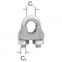 Vormann svorka lanová do  3mm x M4 Zn /2ks/ 007900200AV